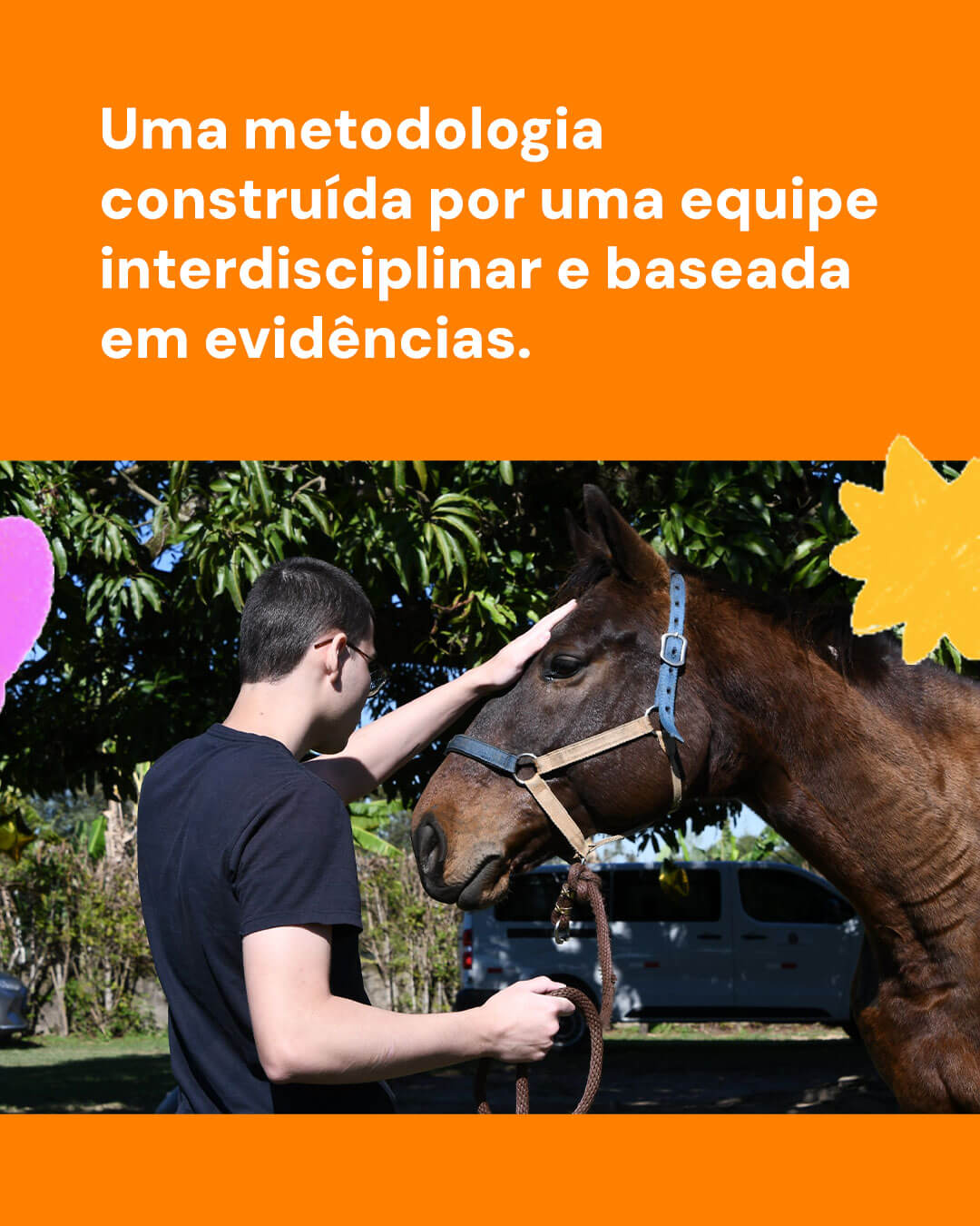 Animais resgatados ajudam na recuperação emocional de crianças e adolescentes em Itu